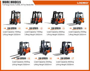 Montacargas LOGWAY con Soporte ODM/OEM, Batería de Plomo-Ácido Estándar, Chasis Reforzado de Alta Resistencia, para Transporte de Materiales en Talleres - Product Image 6