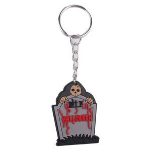 2024 nouveauté conception personnalisée <span class=keywords><strong>en</strong></span> acier inoxydable clé boucle métal PVC dessin animé Halloween porte-clés <span class=keywords><strong>en</strong></span> <span class=keywords><strong>ligne</strong></span> <span class=keywords><strong>en</strong></span> gros décorations de chaussures - Product Image 5