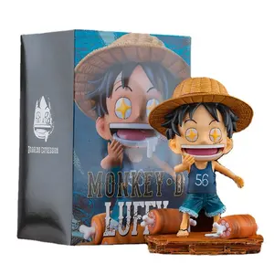 14cm PVC One Pieces Kids Luffy Anime Figure For Collection Decoration Model Toys