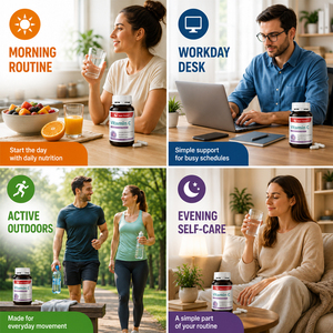 Suplemento de Vitamina C Shecome de Alta Calidad, Apoya un Sistema Inmunológico Saludable, Suplemento Vitamínico para Adultos, Cápsulas de Vitamina C - Product Image 4