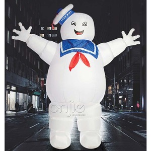 Decoración Exterior, Personaje de Dibujos Animados Inflable, Mascota Inflable, Hombre Malvavisco, <span class=keywords><strong>Cazafantasmas</strong></span> - Product Image 2
