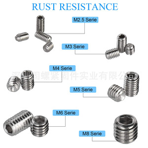 340Pcs 304 Stainless Steel Hex Allen Head Socket Cap Screws With 6 Wrenches Set Kit M3 M4 M5 M6 M8 - Product Image 5