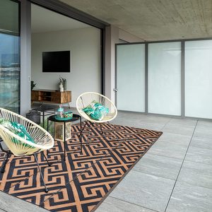 <span class=keywords><strong>Tapis</strong></span> de <span class=keywords><strong>paille</strong></span> en plastique tissé en matériau PP réversible pour camping pique-nique voyage lavable et durable - Product Image 2