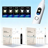 Produk Terlaris OEM ODM Sikat Gigi Elektrik Pintar Tahan Air IPX7 dengan Getaran Sonik Portabel dan Layar LCD