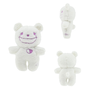 Peluche Personalizzabile: Crea <span class=keywords><strong>i</strong></span> Tuoi Personaggi, Orsacchiotti Bianchi Morbidi con Faccia Ricamata in Stile Anime - Product Image 3