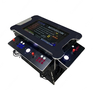 Ngồi xuống mô phỏng súng bắn súng máy đồng tiền hoạt động Cocktail Arcade Máy Trò chơi bắn súng máy với súng ánh sáng - Product Image 4