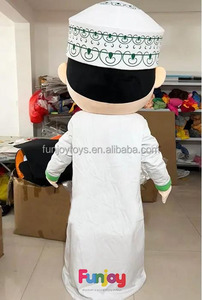 Costume de mascotte arabe de Noël personnage de dessin animé comédie Performance activité de l'entreprise - Product Image 3