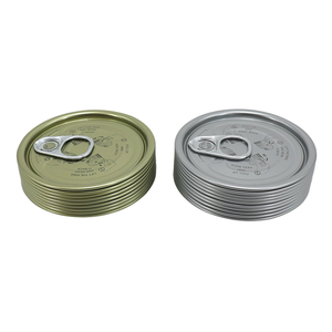 Factory Wholesale Metal Container <strong>Empty</strong> <strong>Tin</strong> <strong>Cans</strong> <strong>Easy</strong> <strong>Open</strong> End EOE Lid For Tomato Paste Sauce Meat Fish Food Canning - Product Image 1