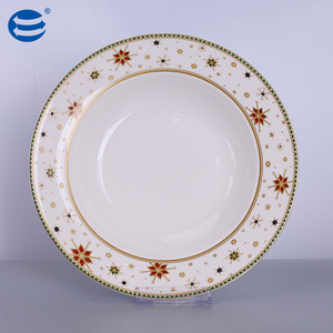 <span class=keywords><strong>Service</strong></span> de table en <span class=keywords><strong>porcelaine</strong></span>, 16 pièces, luxueux style occidental de noël, en céramique, mode Restaurant - Product Image 5