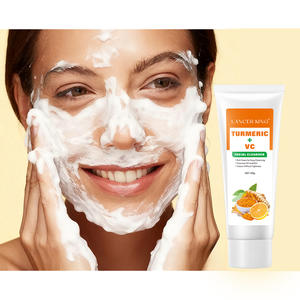 Zerdeçal doğal C vitamini yüz yıkama derin temizlik yüz temizleyici nemlendirici eksfoliyator gözenek temizleyici yağ kontrolü - Product Image 2