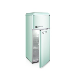 ตู้เย็นสองประตูแบบวินเทจ สีสันสดใส สไตล์เรโทร - Product Image 1