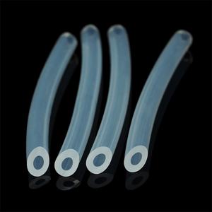 耐熱性プラチナ硬化ゴム製喫煙パイプ飲料パイプ水ギセルシリコーンクリアホース - Product Image 3