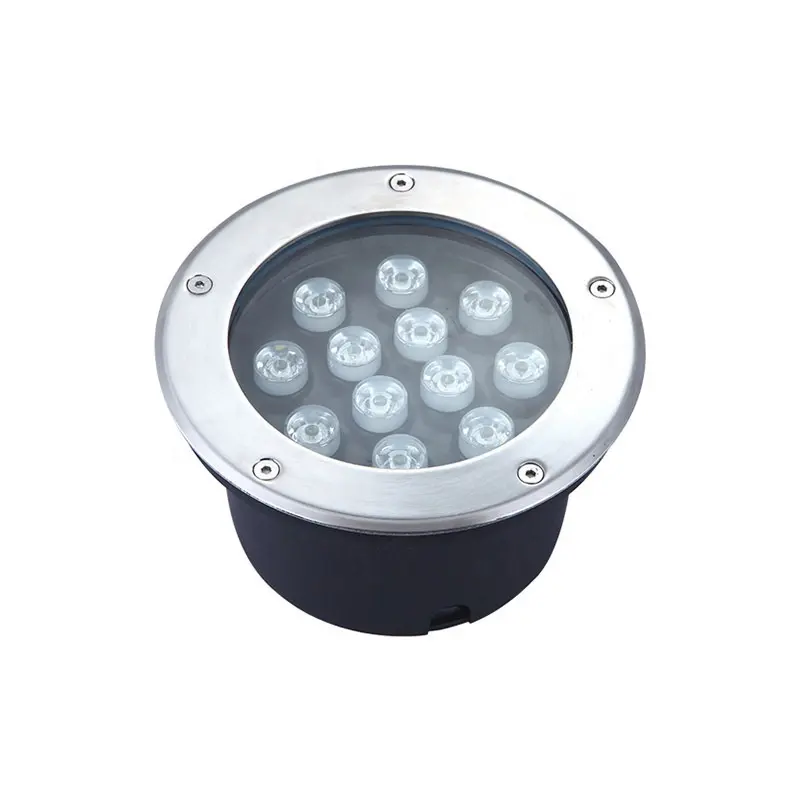 Luz LED subterránea redonda, AC85-265V, 160x90mm, 12w