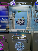 Machine à poupées en peluche du Guangdong, jeu d'arcade de centre de divertissement, machine à griffes à monnayeur, jeux d'amusement à vendre