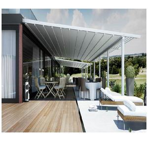 Auvent <span class=keywords><strong>de</strong></span> toit coulissant Portable, Pergola en Aluminium, vergers avec auvent automatique - Product Image 1