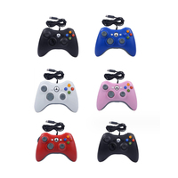 Mando con Cable para Xbox 360, Gamepad con Cable, Joystick de Doble Vibración para Xbox 360, Joypad con Cable