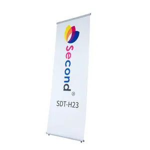 Gemakkelijk Op Te Slaan Germany L Stijl Custom Aluminium Buitenreclame Display X Stand Banner