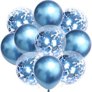 Globos de Látex Metálicos de 12 Pulgadas en Color Plateado, Decoración para Fiestas de Boda, Cumpleaños, Graduación, Globos Coloridos - Product Image 5