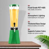 Distributeur de boissons 3L Or et Argent avec robinet pour bar et fêtes