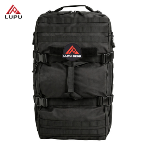 Lupu LP1753 Waterproof Camouflage 56-76L Large Capacity Oxford Fashion Tactical Travel Bag Internal Frame Zipper Closure - Product Image 1