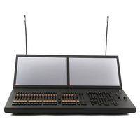 Contrôleur d'éclairage Dmx professionnel avec 2 pièces 19 pouces écran tactile Console d'éclairage de scène Cpu