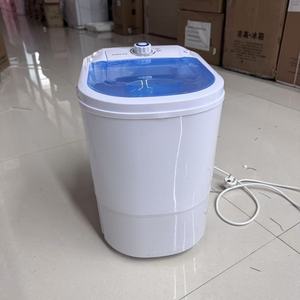 D 4.5L Household Mini <b>Washing</b> <b>Machine</b> With Dual Buttons Portable Baby Underwear and Pants Integrated Function <b>Washing</b> <b>Machine</b> Mi - Product Image 3