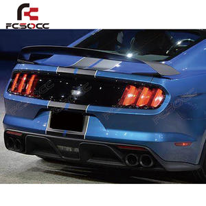 Diffuseur arrière en fibre de carbone de haute qualité 2015-2016 HN Style avec fixation à visser pour <span class=keywords><strong>Ford</strong></span> <span class=keywords><strong>Mustang</strong></span> - Product Image 4