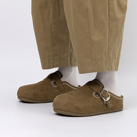 Sandales mules rétro pour hommes de l'usine de Wenzhou, à bout fermé, légères, à enfiler, décontractées, pour l'été, OEM, RTS, faible MOQ
