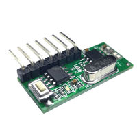 Module émetteur et récepteur rf 433 mhz kit de transmission sans fil 5V module rf longue portée 100m