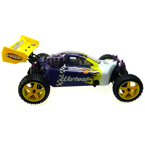 HSP 94106 Warhead 1/10 RC Buggy - 2-Speed Nitro RC Car with 80km/h