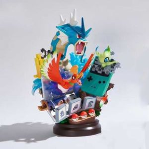 Pokemoned Anime figura juego consola Ho-Oh Gyarados <span class=keywords><strong>Celebi</strong></span>-s muñeca modelo figuras de juguete recoger adornos regalos - Product Image 4