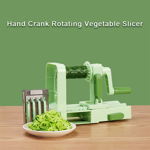 Nuovo arrivo gadget da cucina tagliapatate multifunzionale cibo carote Choppers manuale manovella rotante affettatrice di verdure - Product Image 3