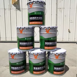 Adhesive Liquid Water Base Paint Non Curable Rubber Asphalt Waterproof Coating For Roof