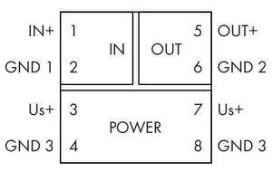Amplificador de Aislamiento Preconfigurado WA-GO 857-412, Entrada/Salida de Voltaje 0(2)-10 V, 24 V CC, Aislamiento de 3 Vías 2.5 KV, Riel DIN de 6 mm - Product Image 5