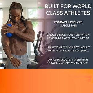 Rodillo vibrador para masaje de pies, Bola de masaje de cacahuete con vibración, venta al por mayor - Product Image 6