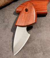 Couteau de chef miniature en acier inoxydable Syh2043 avec manche en plastique, pliable et portable pour le camping en plein air, la cuisine et les voyages