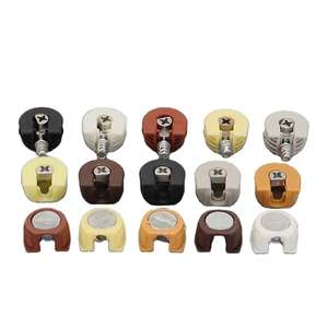 Connecteur d'angle Rafix pour meuble, support d'étagère, supports de fixation, chevilles, support d'étagère en verre, support en zinc pour cuisine GQK - Product Image 6