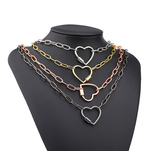 Colliers pendentifs miniatures très petits avec fermoir à vis, breloques, mini-mousquetons, fabrication de bijoux, cadeau pour femmes enceintes 2024 - Product Image 6