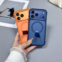 Coque de téléphone magnétique rotative à 360 degrés pour iPhone 17 Pro Max 15 16 14 12 – Étui antichoc avec support intégré