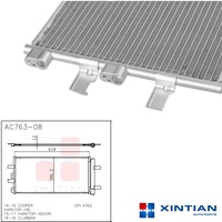 Condenseur de climatisation authentique XINTIAN MINI Cooper F55 F56 F54 64509271204 Garantie 1 an Certifié IATF 16949 2010-2023