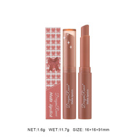 Rouge à lèvres mat, imperméable, hydratant, végétalien, longue tenue, couleur nude rouge haricot