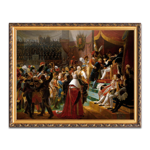 Colección de Pinturas al Óleo sobre Lienzo, Antiguas de Francia, Pintura al Óleo de Gran Tamaño, Pintura al Óleo Napó - Product Image 4