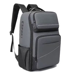 Unisex Casual Fashion Lightweight Multi-functional Large Capacity Business Backpack Waterproof Anti-scratch Zipper 20-37L Oxford - Product Image 5