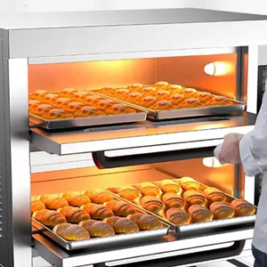 Four à pizza commercial, four à pain et gâteaux, four de boulangerie électrique ou à gaz à vendre - Product Image 3