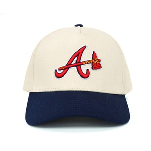 Casquette de baseball imperméable de haute qualité en gros, sortie d'usine, logo personnalisé, broderie 3D, ajustable, bicolore, unisexe, sportive - Product Image 2