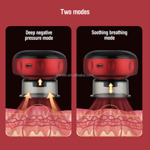 Juego de ventosas eléctricas recargables inteligentes 4 en 1, herramienta segura para la espalda y el cuello Gua Sha - Product Image 5