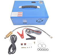 Kompresor PCP 12v 4500Psi/30Mpa dengan Adaptor Daya Terintegrasi, Otomatis Mati, Bebas Oli/Air