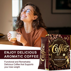 Hiệu quả mỏng màu xanh lá cây ngay lập tức cà phê bổ sung cho giảm cân và đốt cháy chất béo chăm sóc sức khỏe Sản phẩm đốt cháy chất béo cho giảm béo - Product Image 5