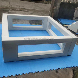 Équipement de terrain de jeu intérieur populaire bon marché Kids Large Soft Play White Ball Pit pour bébé et enfants - Product Image 1