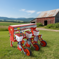 Semoir multifonctionnel agricole 4 rangs pour tracteur, pour soja, arachides, maïs – Haute productivité – Fournisseur chinois